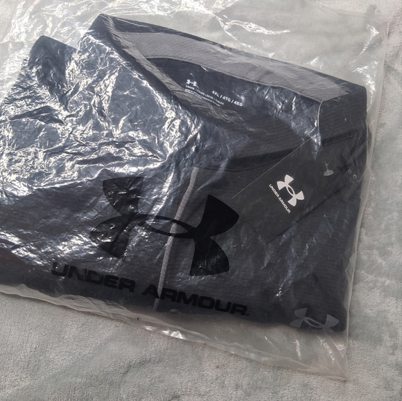 Under Armour Men's Tech Polo Shirt Black Classic 4XL - Picture 16 of 16